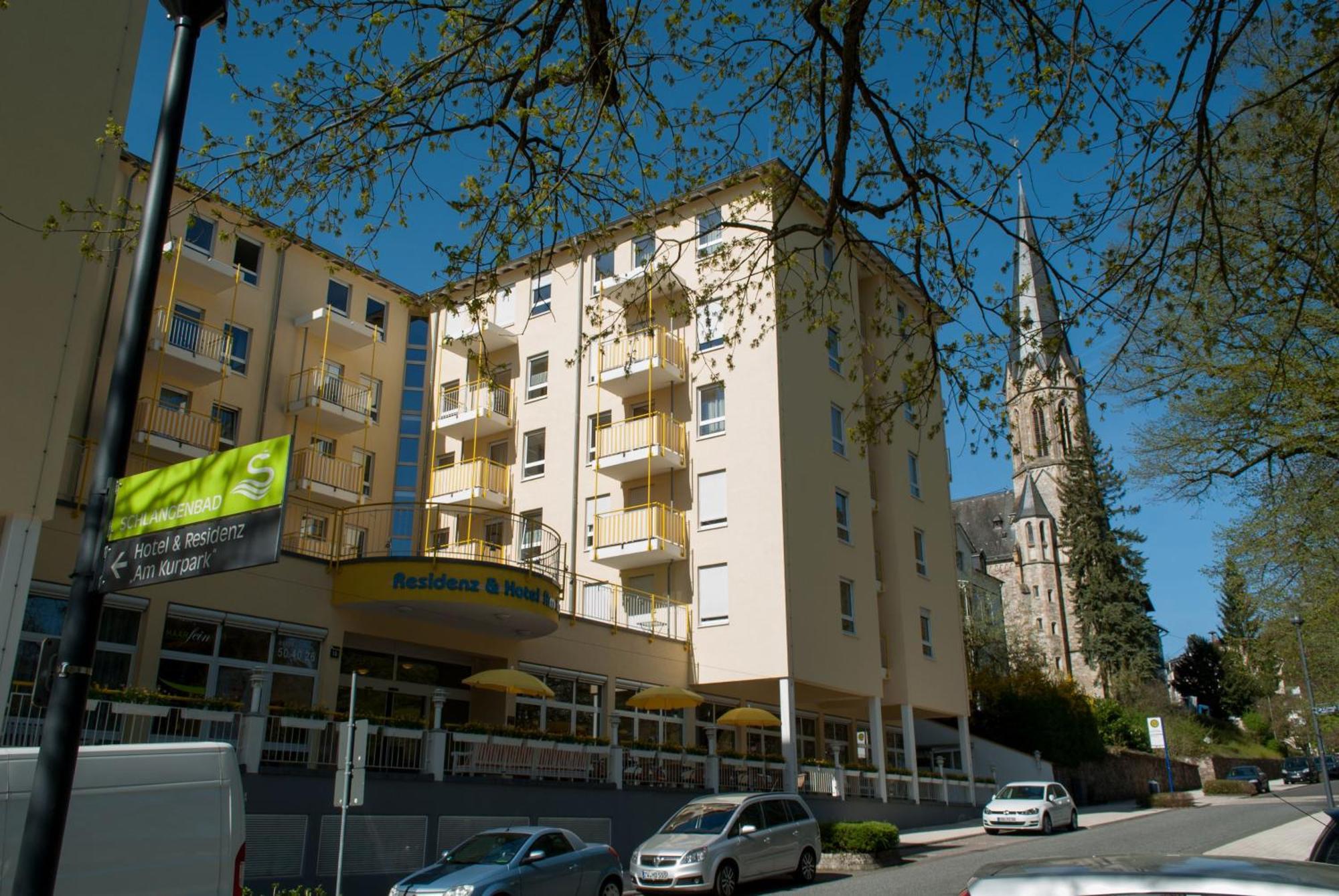Hotel & Residenz Am Kurpark Schlangenbad Eksteriør billede
